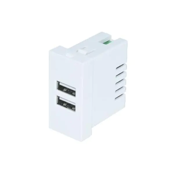 Podwójny port typu A+A Moduł gniazda ładowarki USB 2.1A